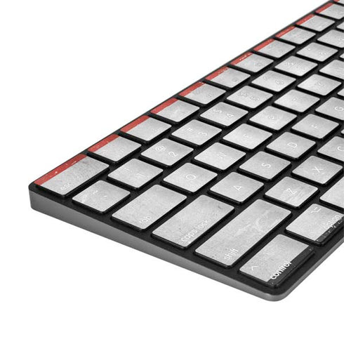 Egyptian Flag Distressed Magic Keyboard with Numeric Keypad Skin