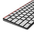 Egyptian Flag Distressed Magic Keyboard with Numeric Keypad Skin