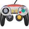 Egyptian Flag Distressed Nintendo GameCube Controller Skin