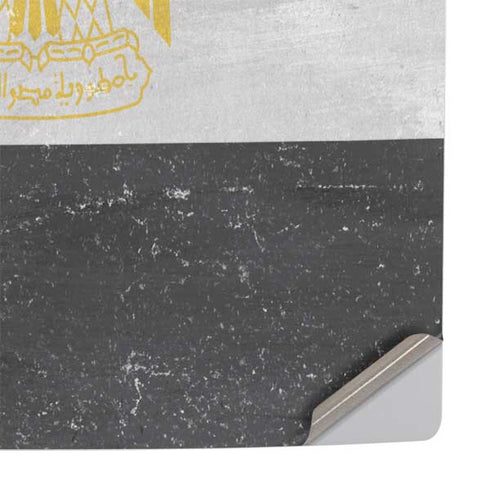 Egyptian Flag Distressed PS5 Slim Disk Console Skin