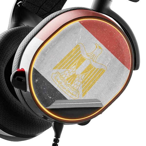 Egyptian Flag Distressed SteelSeries Arctis 3 Skin