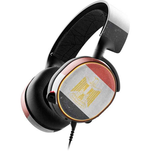Egyptian Flag Distressed SteelSeries Arctis 5 Skin