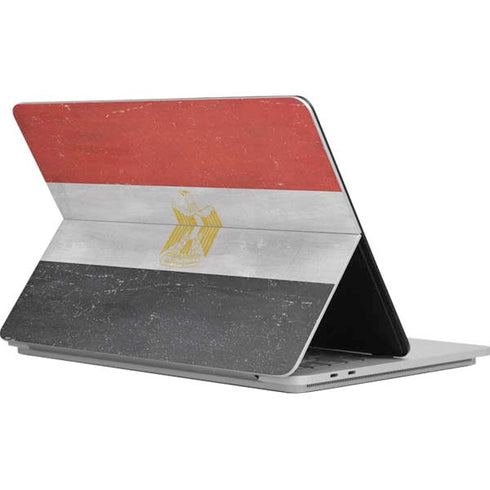 Egyptian Flag Distressed Surface Laptop Studio Skin