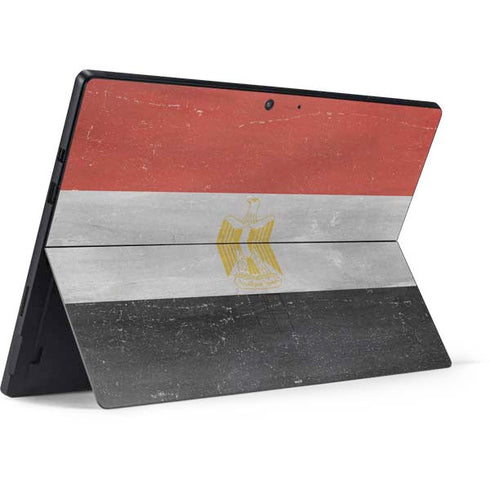 Egyptian Flag Distressed Surface Pro 7 Skin