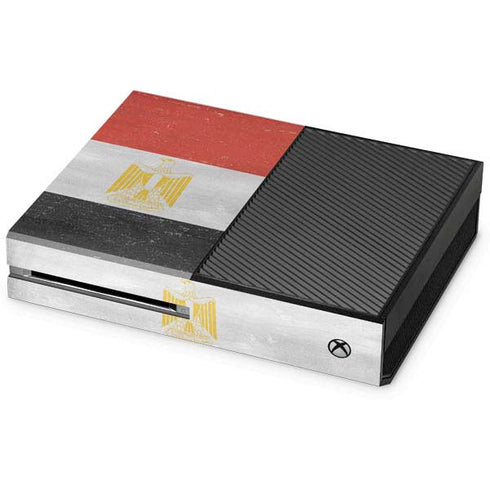 Egyptian Flag Distressed Xbox One Console Skin