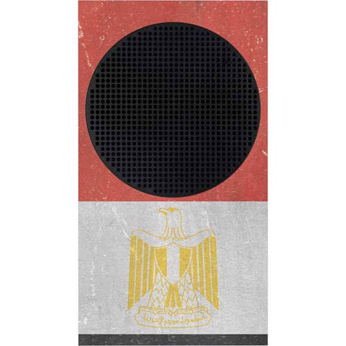 Egyptian Flag Distressed Xbox Series S Console Skin