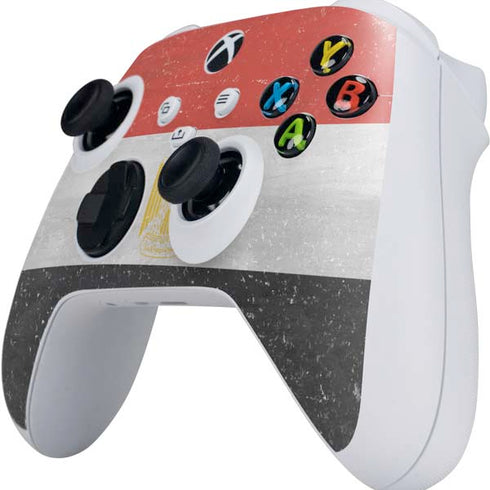 Egyptian Flag Distressed Xbox Series S Controller Skin