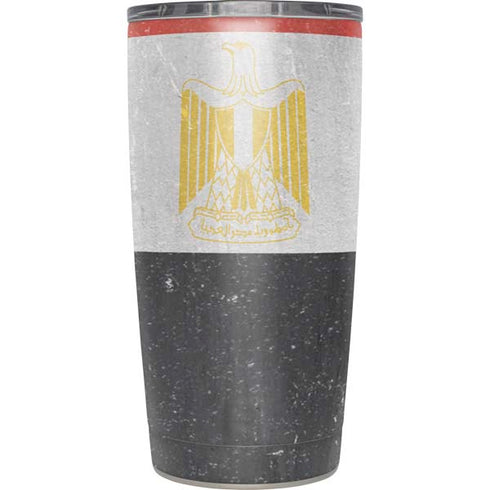 Egyptian Flag Distressed Yeti 20oz Tumbler Skin