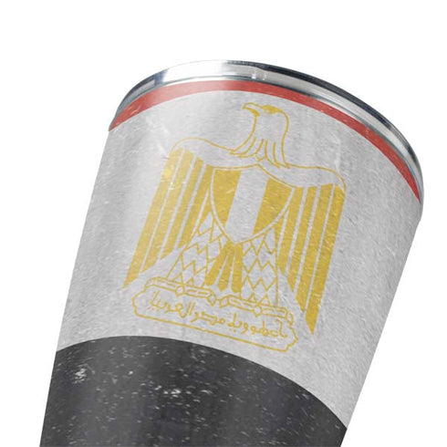 Egyptian Flag Distressed Yeti 20oz Tumbler Skin