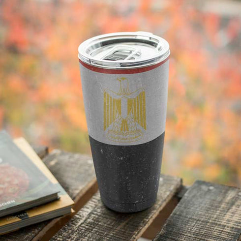 Egyptian Flag Distressed Yeti 20oz Tumbler Skin