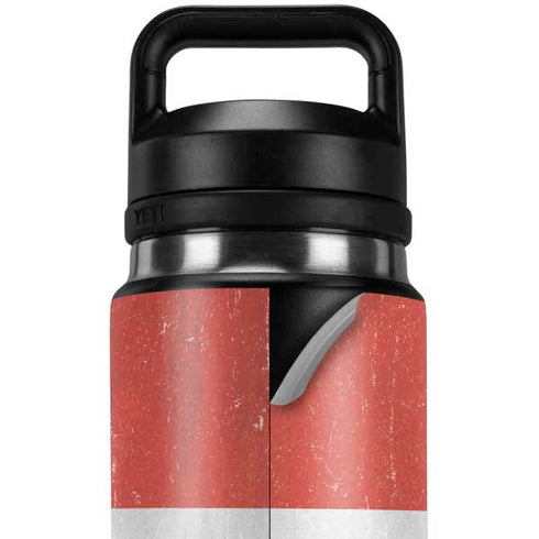 Egyptian Flag Distressed YETI Rambler 26oz Bottle Skin