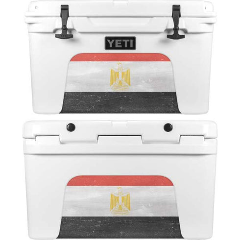 Egyptian Flag Distressed YETI Tundra 45 Hard Cooler Skin