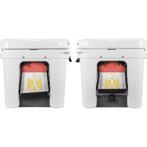 Egyptian Flag Distressed YETI Tundra 45 Hard Cooler Skin