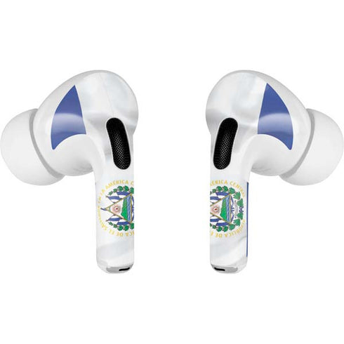 El Salvador Flag AirPods Pro 2nd Gen Skin