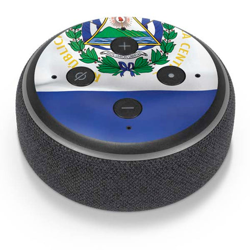 El Salvador Flag Amazon Echo Dot Skin