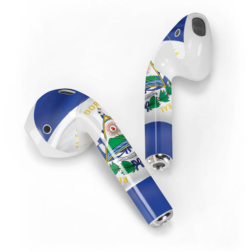 El Salvador Flag Apple AirPods 2 Skin