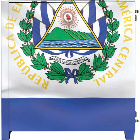 El Salvador Flag Corsair 4000D Tempered Glass Mid-Tower ATX Case Skin
