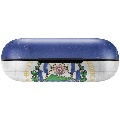 El Salvador Flag Distressed Amazon Echo Buds Skin