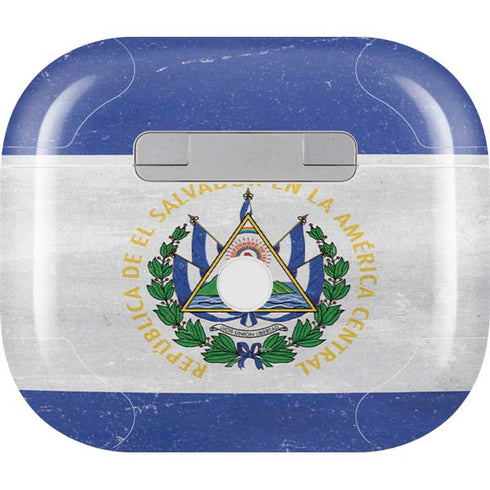 El Salvador Flag Distressed Apple AirPods (3rd Gen 2021) Skin