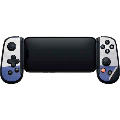 El Salvador Flag Distressed Backbone One for iPhone Game Controller Skin