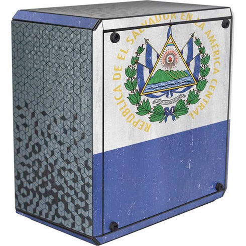 El Salvador Flag Distressed Cooler Master MasterBox Q300L Mini Tower Skin