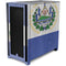 El Salvador Flag Distressed Corsair 4000D Tempered Glass Mid-Tower ATX Case Skin