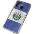 El Salvador Flag Distressed Galaxy A21 Clear Case