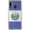 El Salvador Flag Distressed Galaxy A30 Clear Case