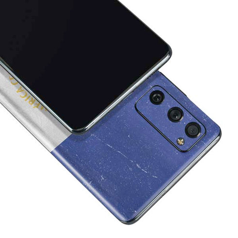 El Salvador Flag Distressed Galaxy S20 Fan Edition Skin