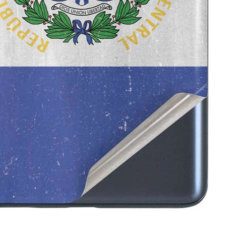 El Salvador Flag Distressed Galaxy S20 Fan Edition Skin