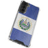 El Salvador Flag Distressed Galaxy S22 Plus Clear Case