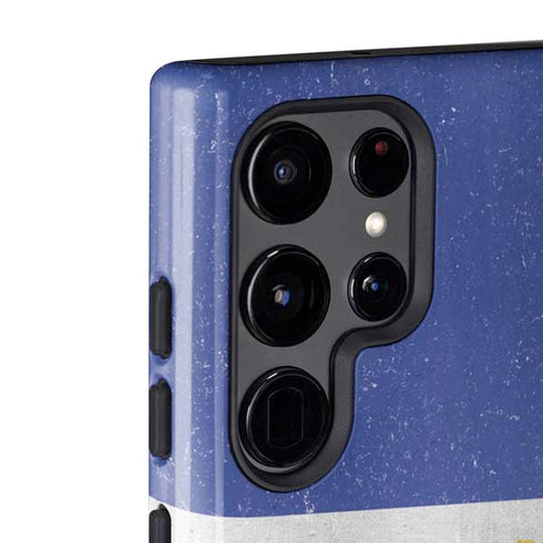 El Salvador Flag Distressed Galaxy S22 Ultra Pro Case