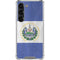 El Salvador Flag Distressed Galaxy S23 Clear Case