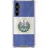 El Salvador Flag Distressed Galaxy S23 FE Clear Case
