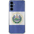 El Salvador Flag Distressed Galaxy S24 Clear Case