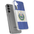 El Salvador Flag Distressed Galaxy S24 Plus Clear Case