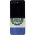 El Salvador Flag Distressed Galaxy Z Flip5 5G Skin
