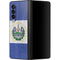 El Salvador Flag Distressed Galaxy Z Fold3 5G Skin