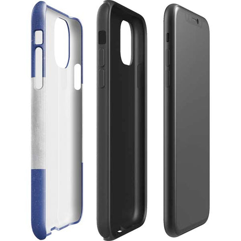 El Salvador Flag Distressed iPhone 11 Impact Case