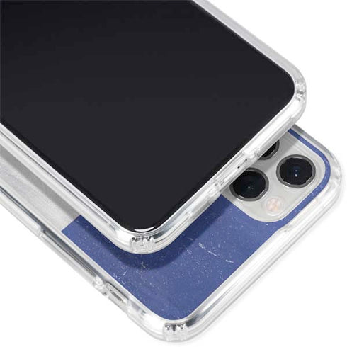 El Salvador Flag Distressed iPhone 11 Pro Clear Case