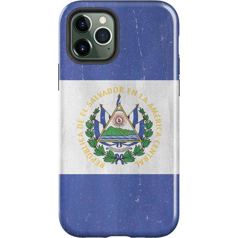 El Salvador Flag Distressed iPhone 12 Pro Max Impact Case