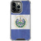 El Salvador Flag Distressed iPhone 13 Pro Clear Case