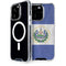 El Salvador Flag Distressed iPhone 14 Pro MagSafe Case
