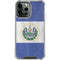 El Salvador Flag Distressed iPhone 14 Pro Max Clear Case