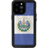 El Salvador Flag Distressed iPhone 14 Pro Max Waterproof Case