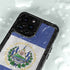 El Salvador Flag Distressed iPhone 14 Pro Max Waterproof Case