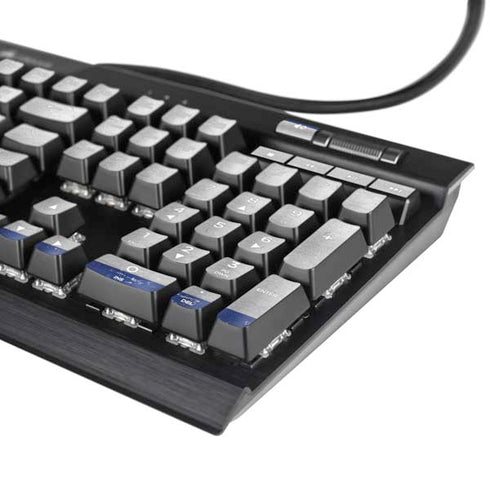 El Salvador Flag Distressed K95 RGB PLATINUM Mechanical Gaming Keyboard Skin