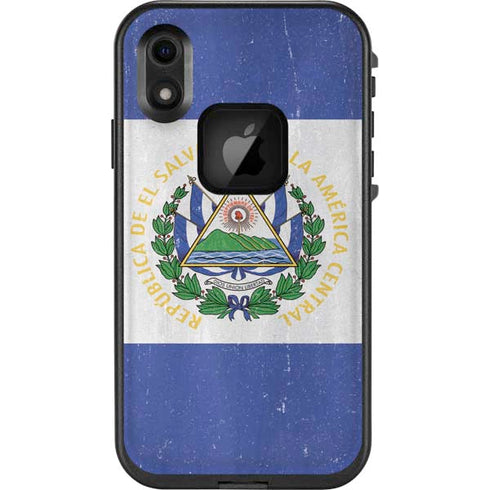 El Salvador Flag Distressed LifeProof Fre iPhone Skin