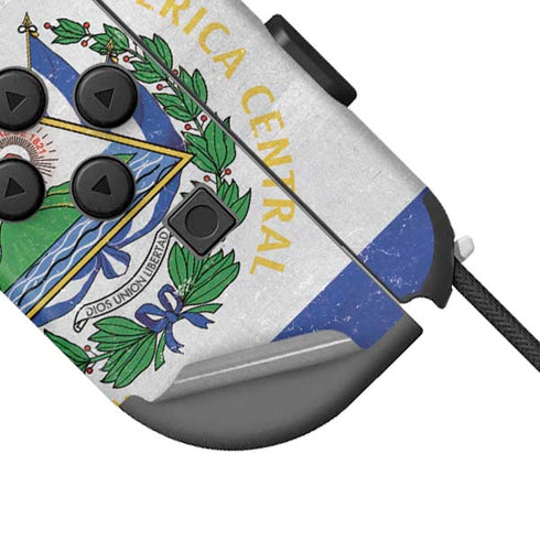 El Salvador Flag Distressed Nintendo Joy-Con (L/R) Controller Skin