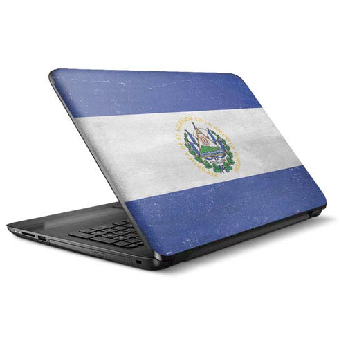 El Salvador Flag Distressed HP Notebook Skin